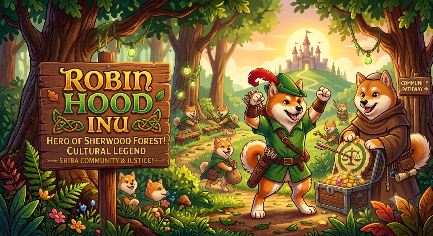 The Robin Hood Inu community gathered in Sherwood Forest